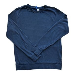 H&M Navy Blue Crewneck Sweatshirt